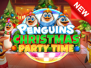 Penguins Christmas Party Time